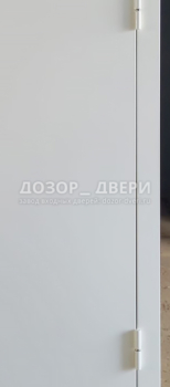 Противопожарная дверь EI-60 белого цвета, фото №1
